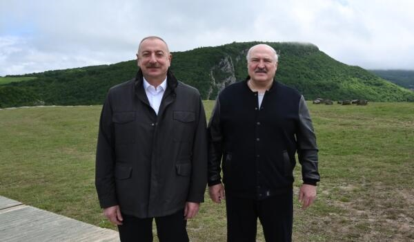 Prezidentlər Cıdır düzündə... - Foto